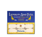 Victoria Scandinavian Soap AB Lanolin-Agg-Tval Swedish Eggwhite Facial Soap Set 50g x 6 Bars